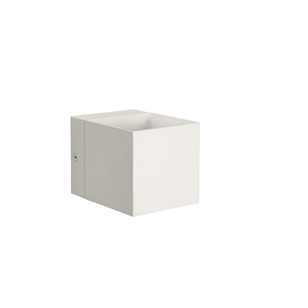 Lucide Design wandspotDevi vierkant wit - 09201/01/31